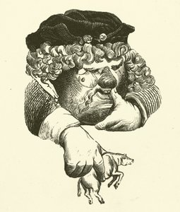 Illustratie voor de werken van Rabelais